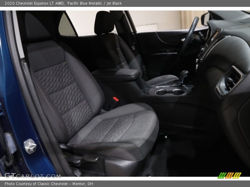Pacific Blue Metallic / Jet Black 2020 Chevrolet Equinox LT AWD