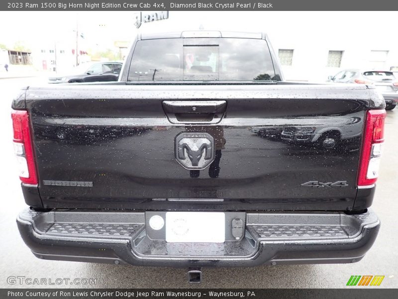 Diamond Black Crystal Pearl / Black 2023 Ram 1500 Big Horn Night Edition Crew Cab 4x4