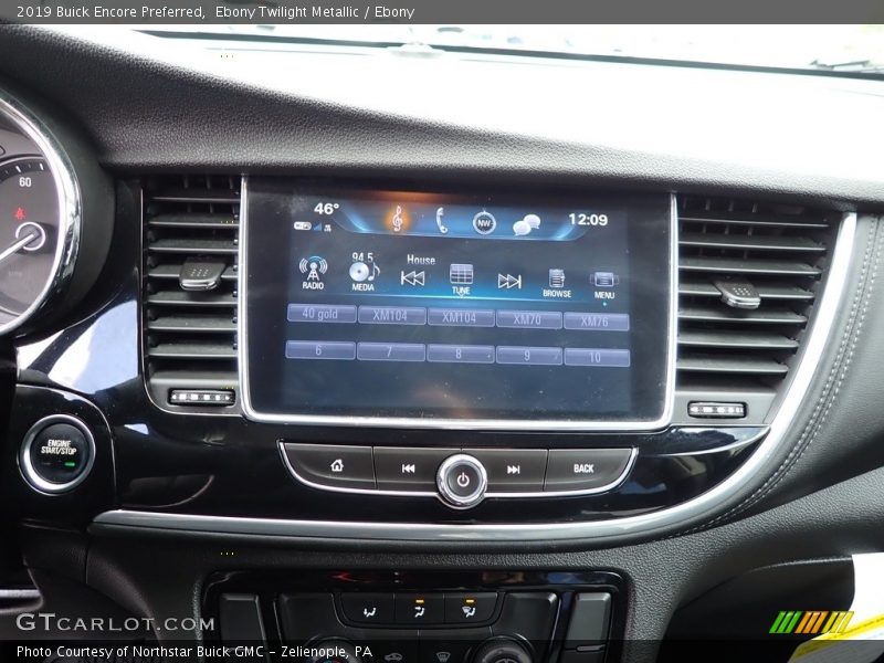 Ebony Twilight Metallic / Ebony 2019 Buick Encore Preferred