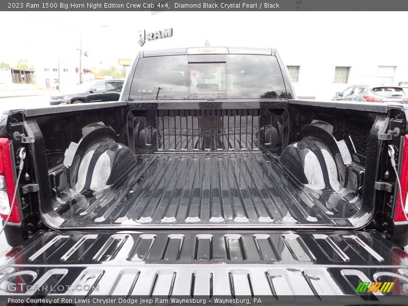 Diamond Black Crystal Pearl / Black 2023 Ram 1500 Big Horn Night Edition Crew Cab 4x4