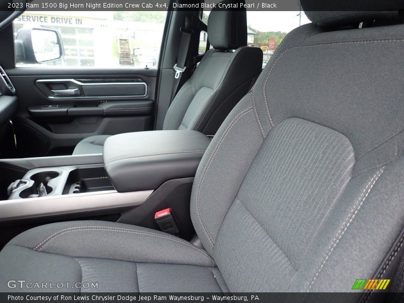 Diamond Black Crystal Pearl / Black 2023 Ram 1500 Big Horn Night Edition Crew Cab 4x4