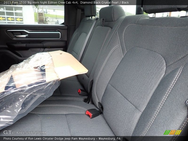 Diamond Black Crystal Pearl / Black 2023 Ram 1500 Big Horn Night Edition Crew Cab 4x4