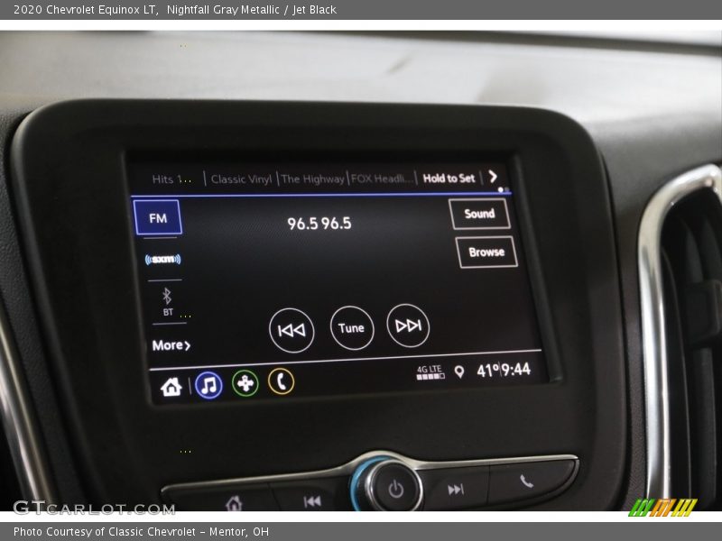 Nightfall Gray Metallic / Jet Black 2020 Chevrolet Equinox LT