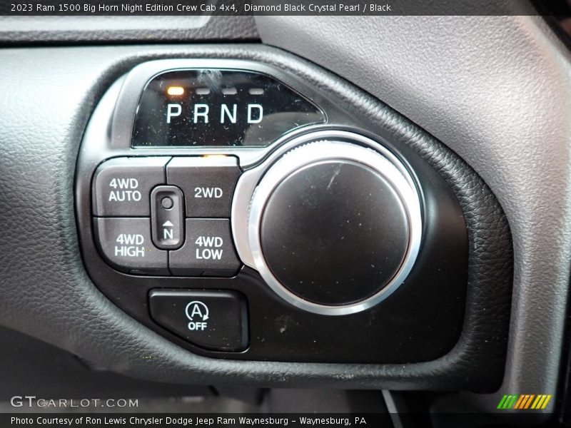 Diamond Black Crystal Pearl / Black 2023 Ram 1500 Big Horn Night Edition Crew Cab 4x4