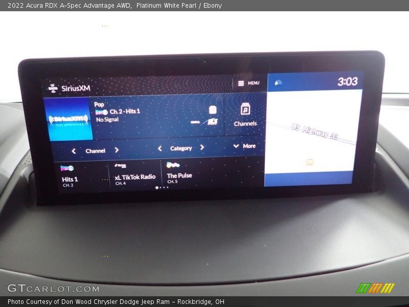 Platinum White Pearl / Ebony 2022 Acura RDX A-Spec Advantage AWD