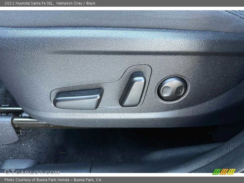 Hampton Gray / Black 2021 Hyundai Santa Fe SEL