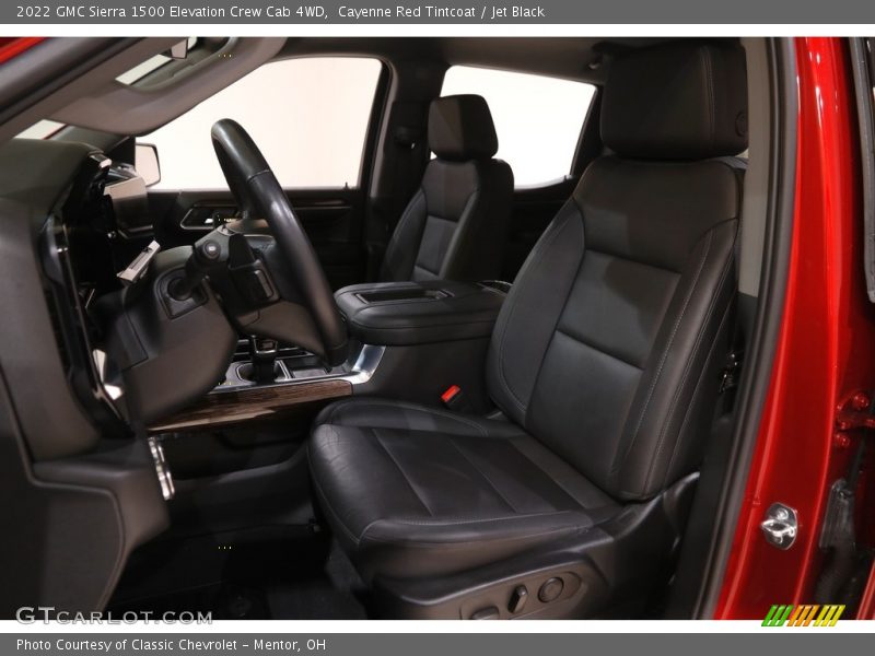 Cayenne Red Tintcoat / Jet Black 2022 GMC Sierra 1500 Elevation Crew Cab 4WD