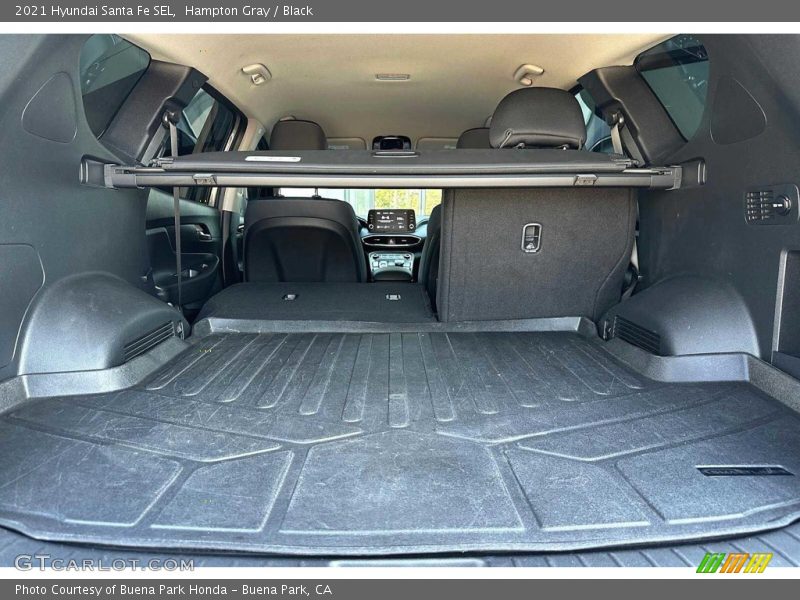 Hampton Gray / Black 2021 Hyundai Santa Fe SEL