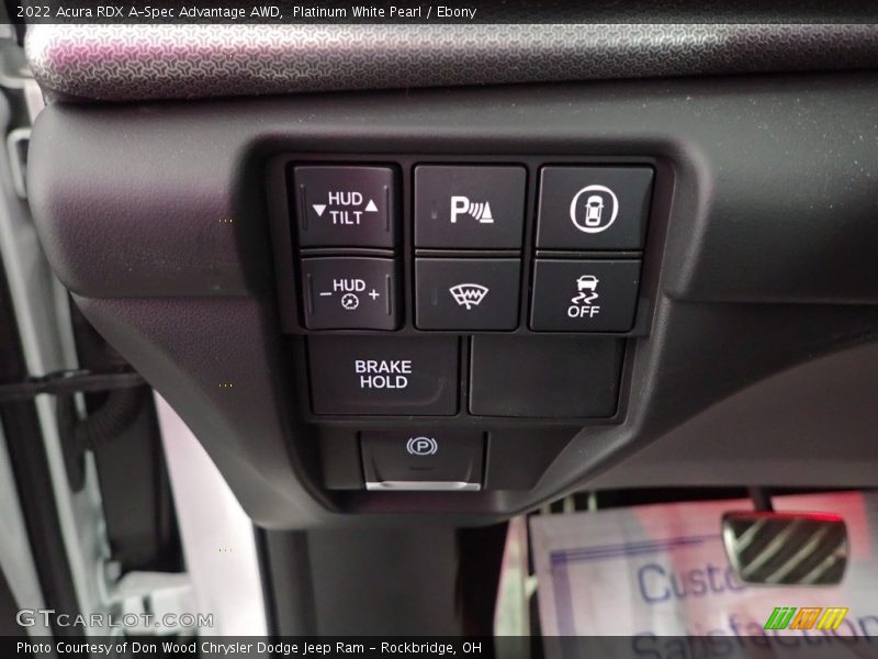Platinum White Pearl / Ebony 2022 Acura RDX A-Spec Advantage AWD