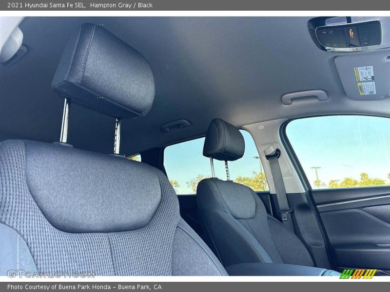 Hampton Gray / Black 2021 Hyundai Santa Fe SEL