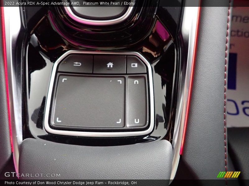 Controls of 2022 RDX A-Spec Advantage AWD