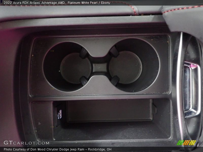 Platinum White Pearl / Ebony 2022 Acura RDX A-Spec Advantage AWD