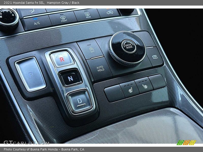 Hampton Gray / Black 2021 Hyundai Santa Fe SEL