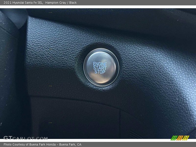 Hampton Gray / Black 2021 Hyundai Santa Fe SEL