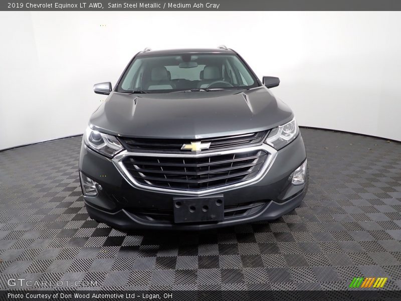 Satin Steel Metallic / Medium Ash Gray 2019 Chevrolet Equinox LT AWD