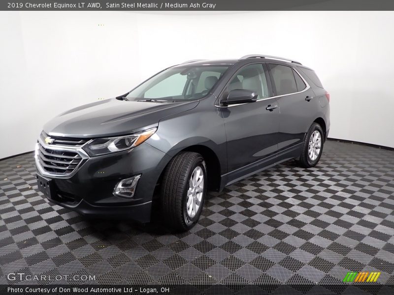 Satin Steel Metallic / Medium Ash Gray 2019 Chevrolet Equinox LT AWD