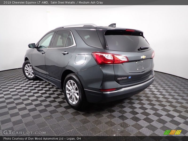 Satin Steel Metallic / Medium Ash Gray 2019 Chevrolet Equinox LT AWD