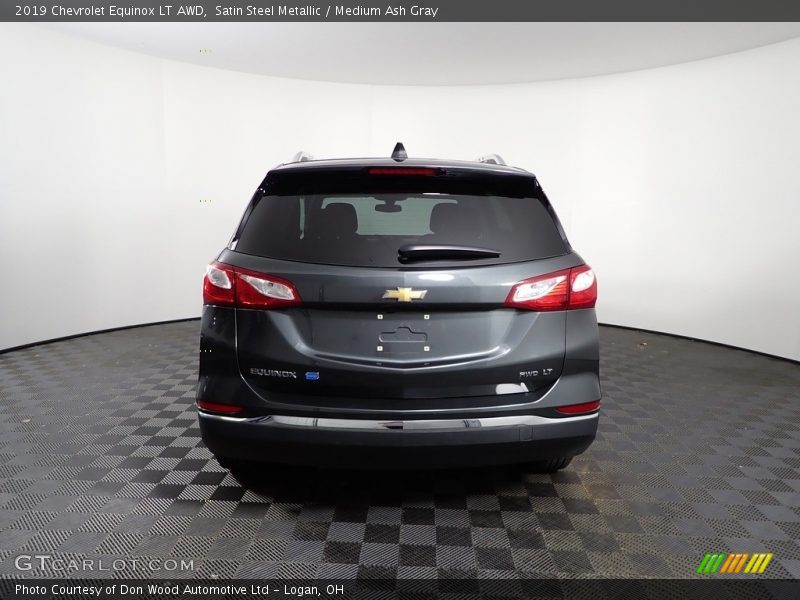 Satin Steel Metallic / Medium Ash Gray 2019 Chevrolet Equinox LT AWD