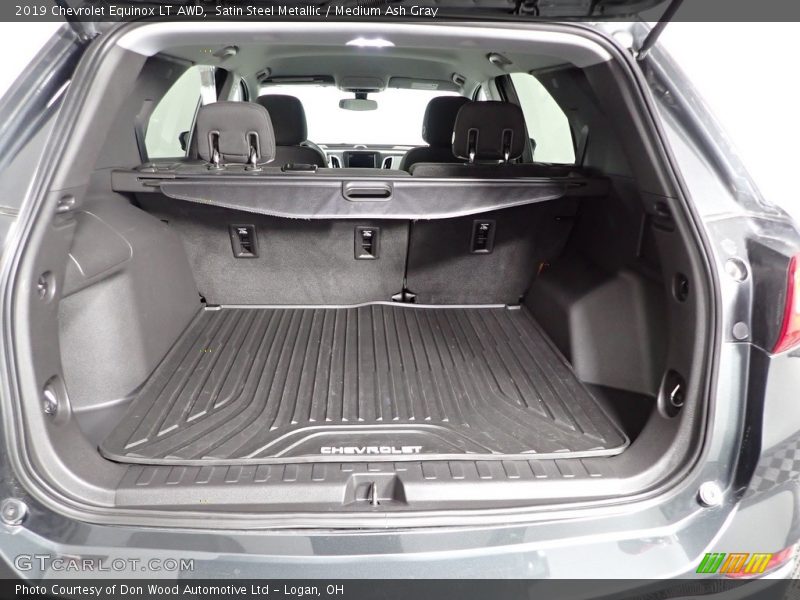 Satin Steel Metallic / Medium Ash Gray 2019 Chevrolet Equinox LT AWD
