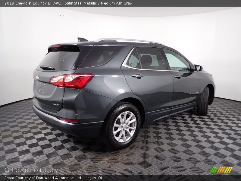 Satin Steel Metallic / Medium Ash Gray 2019 Chevrolet Equinox LT AWD