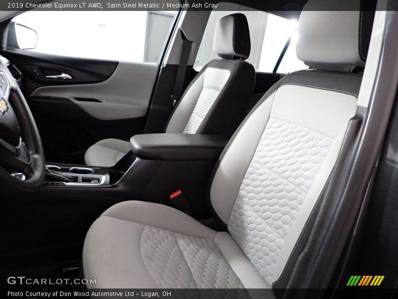 Satin Steel Metallic / Medium Ash Gray 2019 Chevrolet Equinox LT AWD