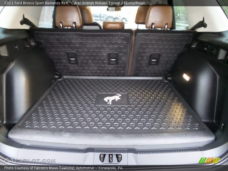 Cyber Orange Metallic Tricoat / Ebony/Roast 2021 Ford Bronco Sport Badlands 4x4