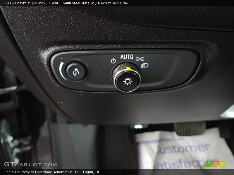 Satin Steel Metallic / Medium Ash Gray 2019 Chevrolet Equinox LT AWD