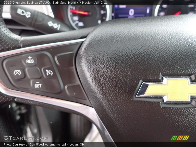 Satin Steel Metallic / Medium Ash Gray 2019 Chevrolet Equinox LT AWD