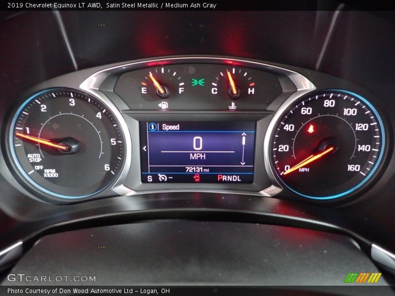 Satin Steel Metallic / Medium Ash Gray 2019 Chevrolet Equinox LT AWD