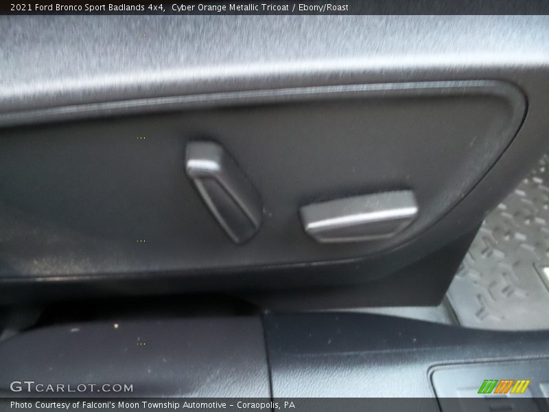 Cyber Orange Metallic Tricoat / Ebony/Roast 2021 Ford Bronco Sport Badlands 4x4