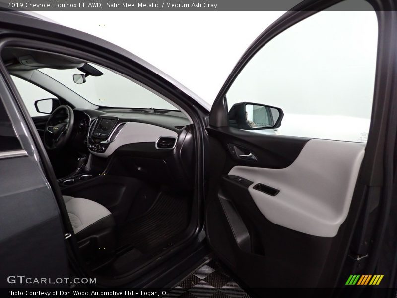 Satin Steel Metallic / Medium Ash Gray 2019 Chevrolet Equinox LT AWD