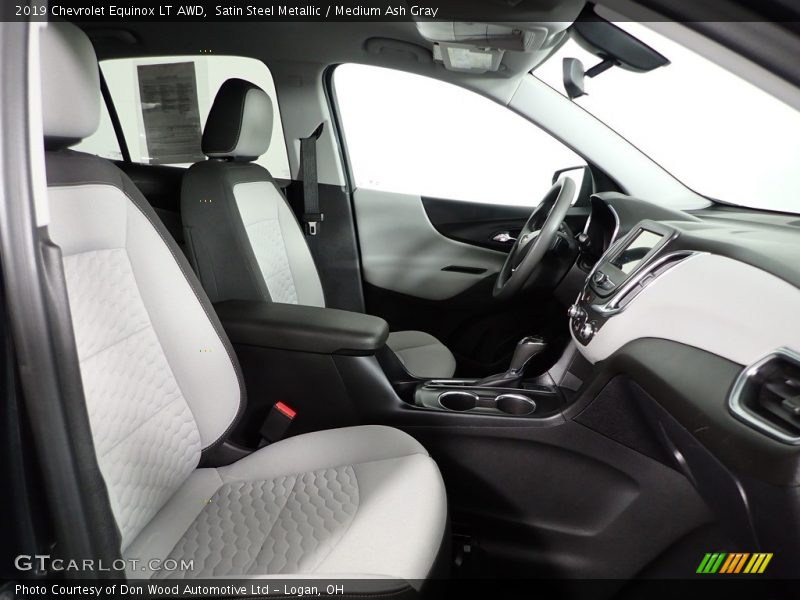 Satin Steel Metallic / Medium Ash Gray 2019 Chevrolet Equinox LT AWD