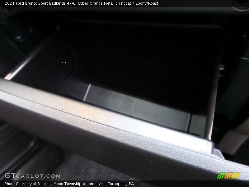 Cyber Orange Metallic Tricoat / Ebony/Roast 2021 Ford Bronco Sport Badlands 4x4