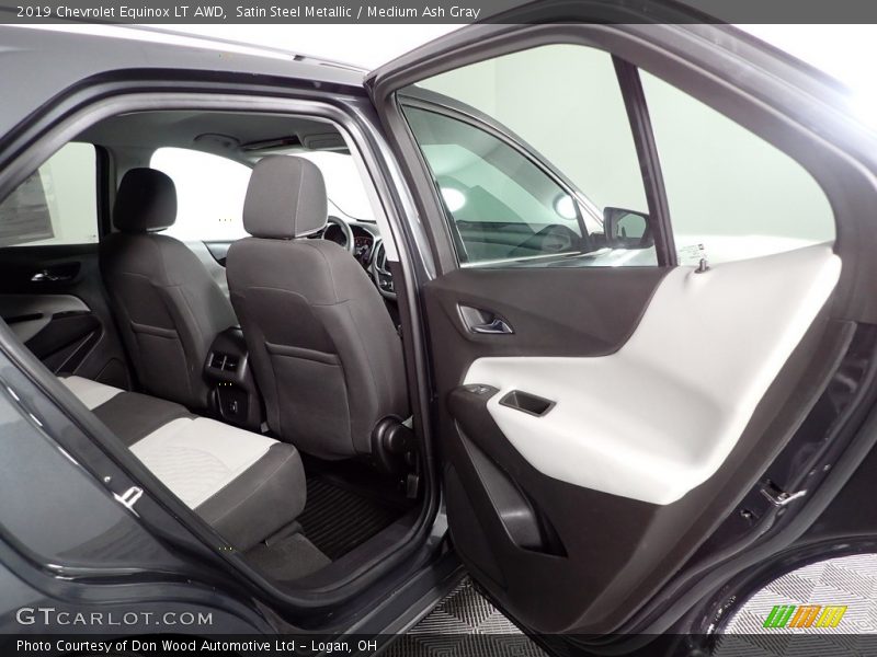 Satin Steel Metallic / Medium Ash Gray 2019 Chevrolet Equinox LT AWD