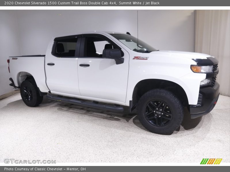  2020 Silverado 1500 Custom Trail Boss Double Cab 4x4 Summit White