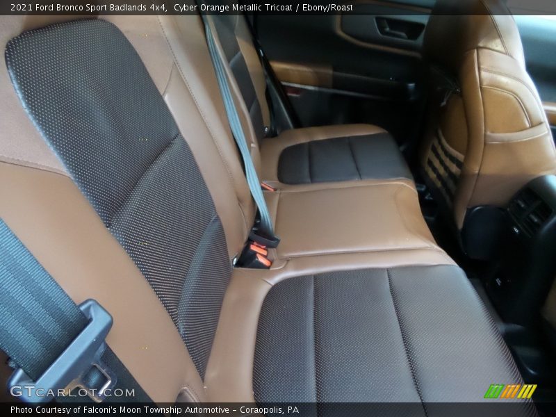 Cyber Orange Metallic Tricoat / Ebony/Roast 2021 Ford Bronco Sport Badlands 4x4