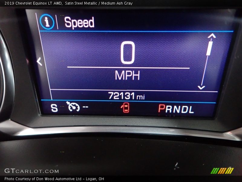 Satin Steel Metallic / Medium Ash Gray 2019 Chevrolet Equinox LT AWD