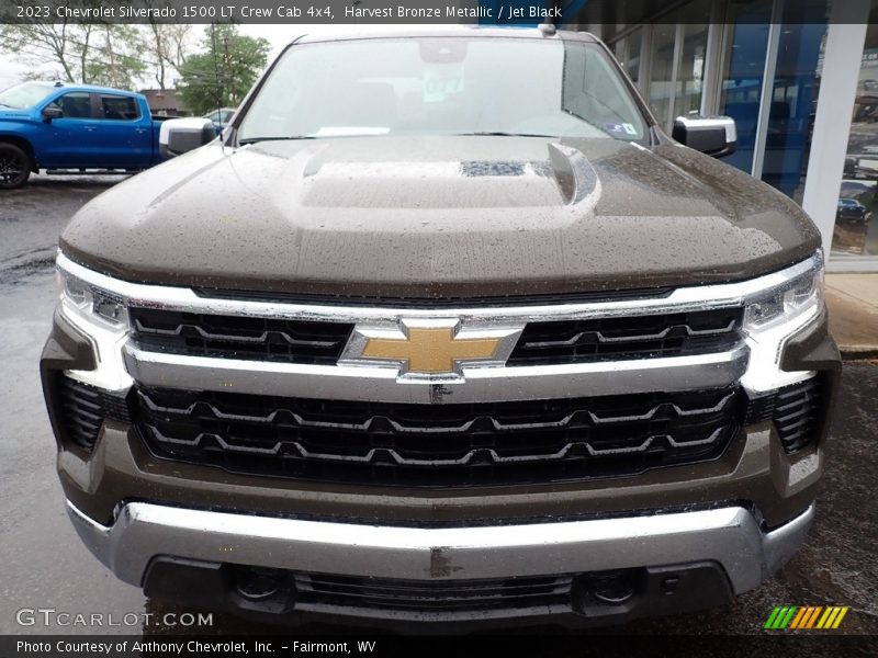 Harvest Bronze Metallic / Jet Black 2023 Chevrolet Silverado 1500 LT Crew Cab 4x4