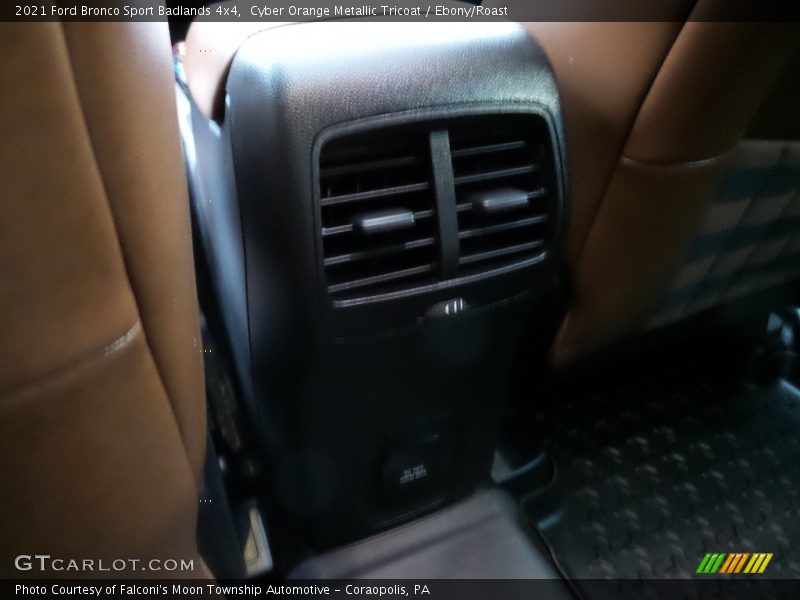 Cyber Orange Metallic Tricoat / Ebony/Roast 2021 Ford Bronco Sport Badlands 4x4