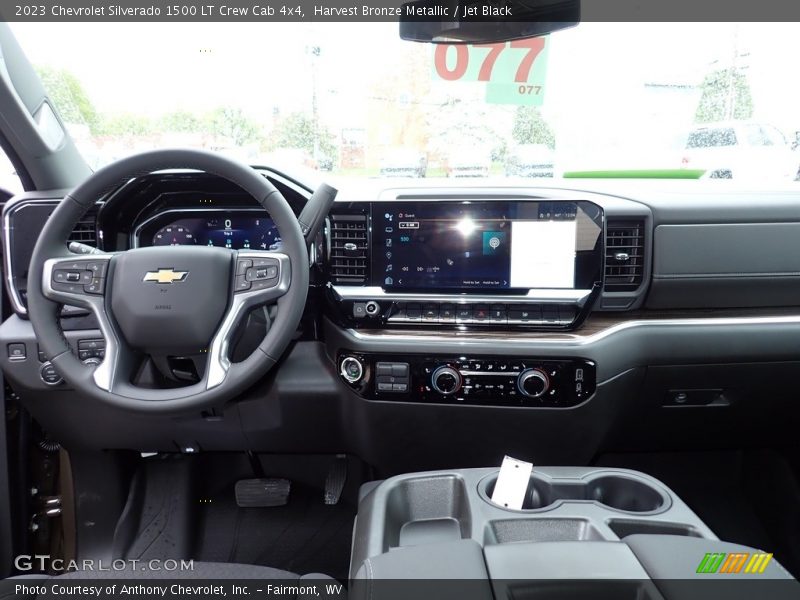 Harvest Bronze Metallic / Jet Black 2023 Chevrolet Silverado 1500 LT Crew Cab 4x4