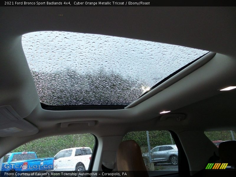 Cyber Orange Metallic Tricoat / Ebony/Roast 2021 Ford Bronco Sport Badlands 4x4