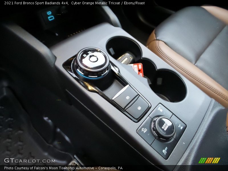 Cyber Orange Metallic Tricoat / Ebony/Roast 2021 Ford Bronco Sport Badlands 4x4