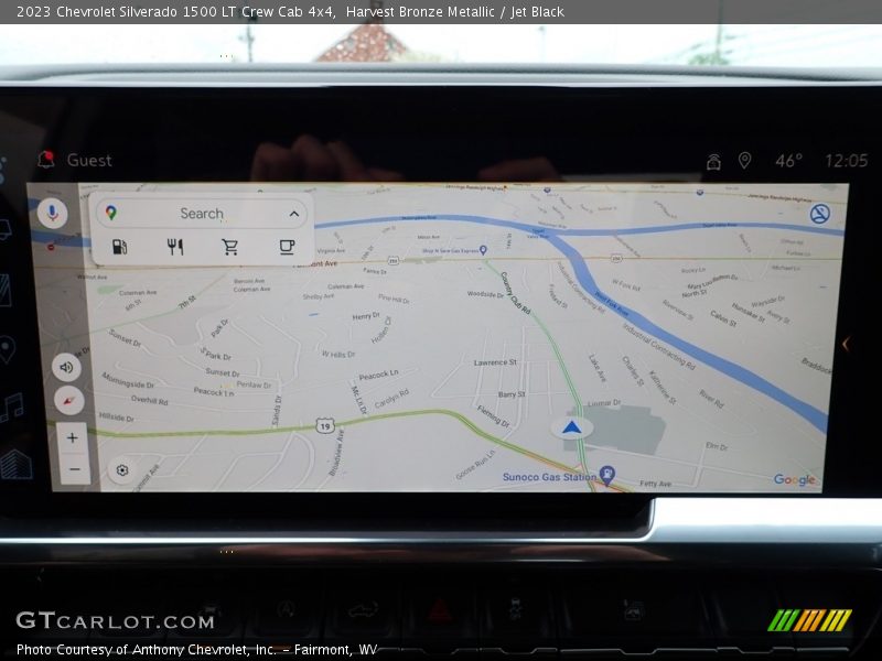 Harvest Bronze Metallic / Jet Black 2023 Chevrolet Silverado 1500 LT Crew Cab 4x4