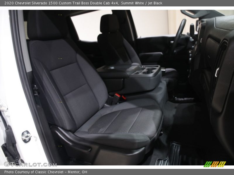 Front Seat of 2020 Silverado 1500 Custom Trail Boss Double Cab 4x4