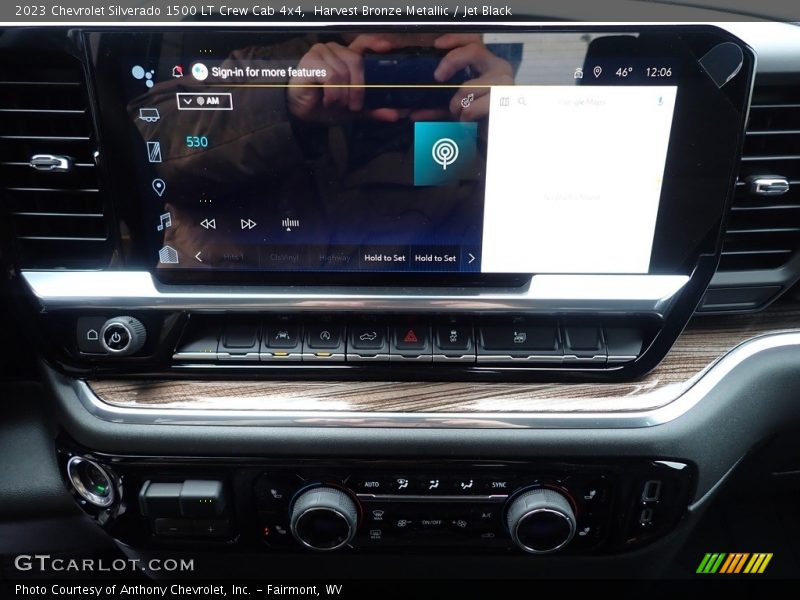 Harvest Bronze Metallic / Jet Black 2023 Chevrolet Silverado 1500 LT Crew Cab 4x4