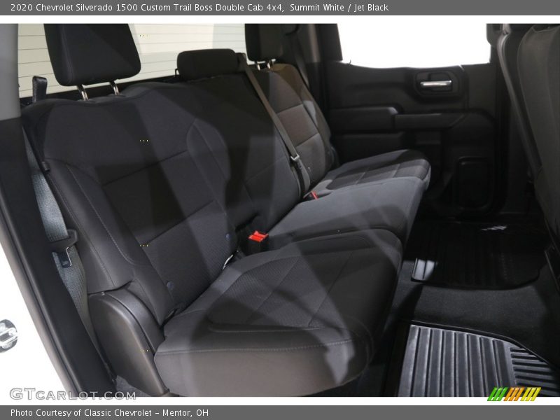 Rear Seat of 2020 Silverado 1500 Custom Trail Boss Double Cab 4x4