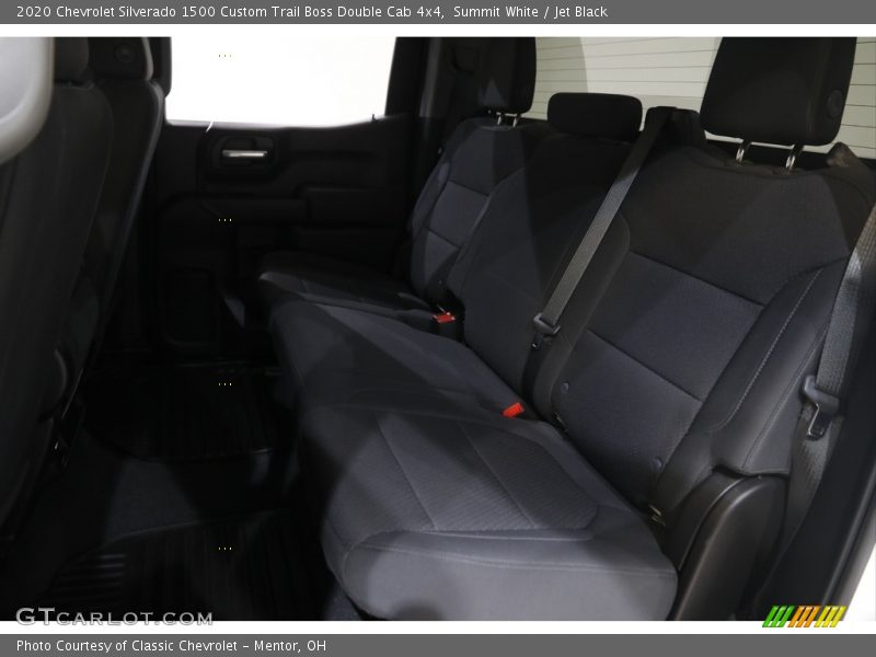 Summit White / Jet Black 2020 Chevrolet Silverado 1500 Custom Trail Boss Double Cab 4x4