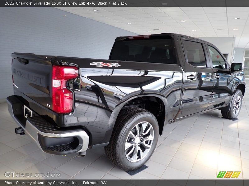 Black / Jet Black 2023 Chevrolet Silverado 1500 LT Crew Cab 4x4