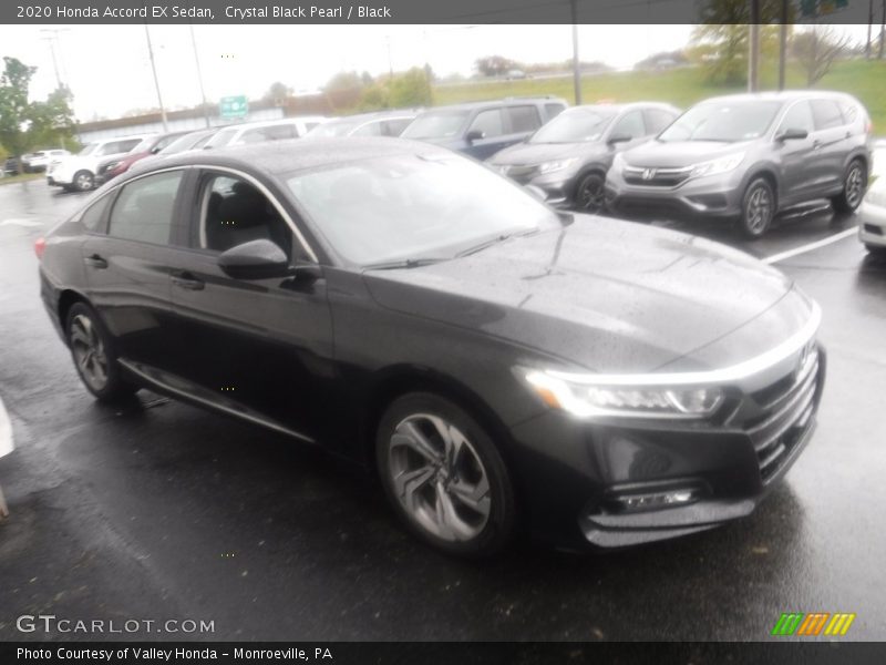 Crystal Black Pearl / Black 2020 Honda Accord EX Sedan