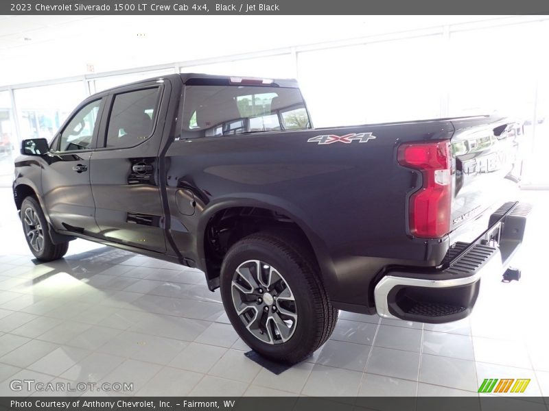 Black / Jet Black 2023 Chevrolet Silverado 1500 LT Crew Cab 4x4